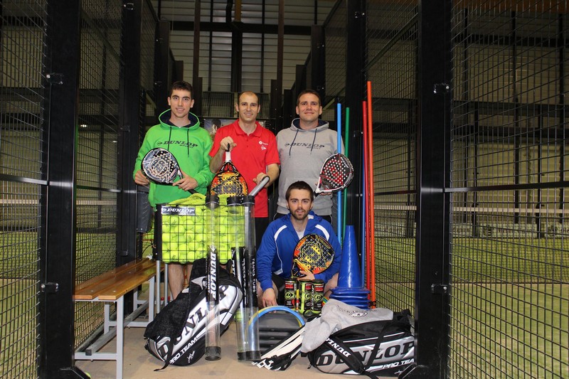 Dunlop Refuerza su compromiso con la Federacion Navarra de P&aacute;del
